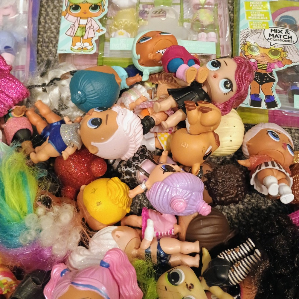 LOL Surprise Doll Lot Massive Collection with 3 NIB Fashion Packs Accessories - Picture 3 of 10